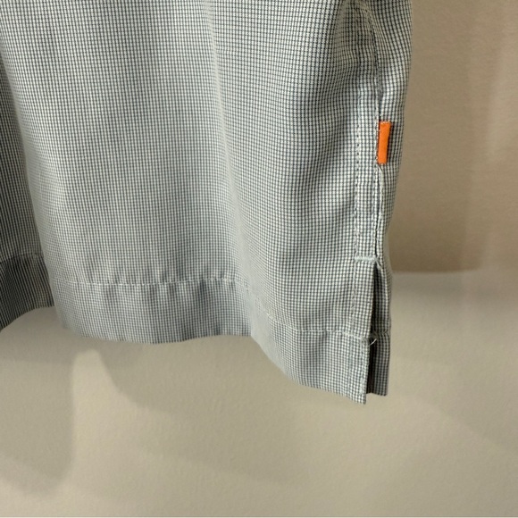 Quiksilver Waterman Light Blue Casual Button Down Shirt Size M Soft - Picture 5 of 17